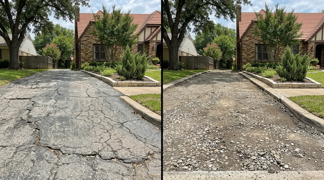 Result asphalt paving in Dallas - Dallas Asphalt Paving
