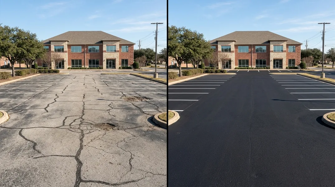 Result asphalt paving in Dallas - Dallas Asphalt Paving