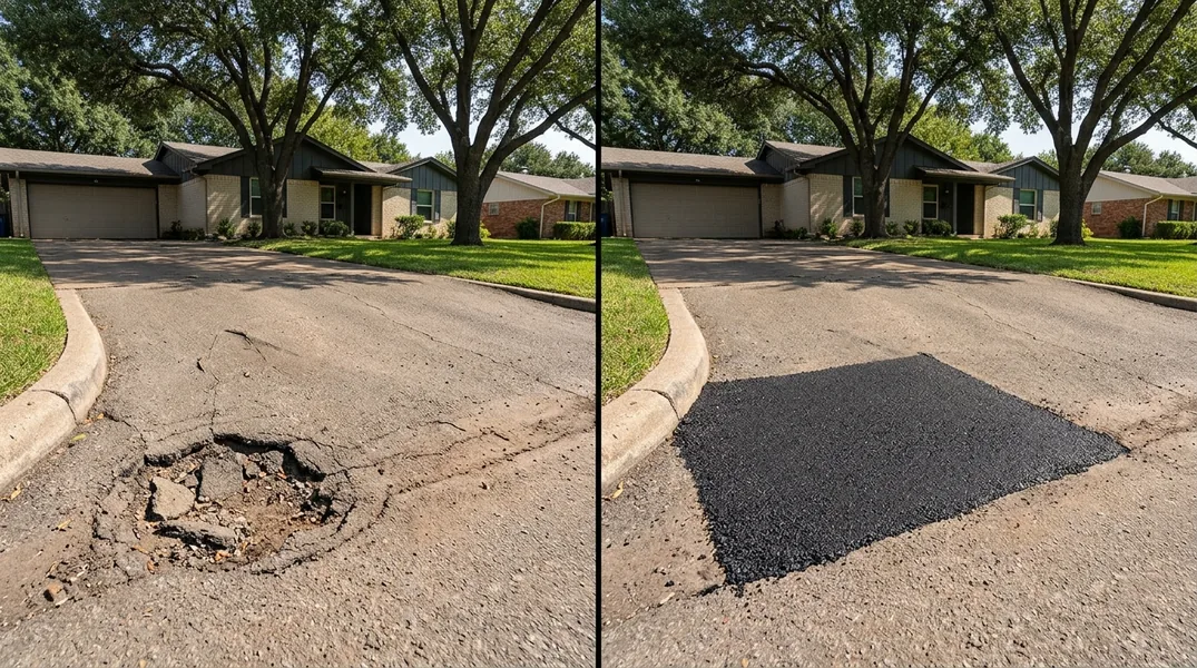Result asphalt paving in Dallas - Dallas Asphalt Paving
