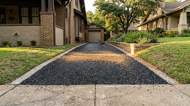 Tar & Chip Driveways Dallas