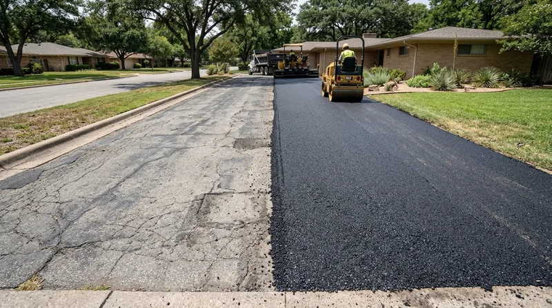 Asphalt Resurfacing & Overlay Dallas